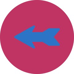 Left Direction Arrow Icon For Your Project