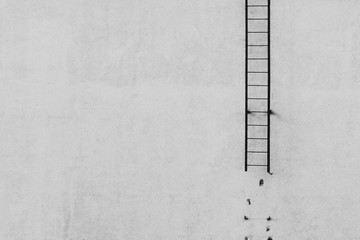 sheet of paper on wall