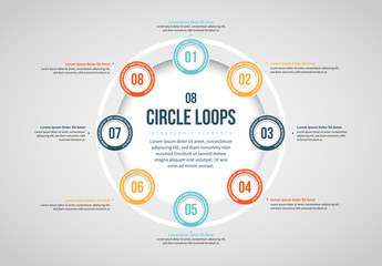 Eight Circles Loop Infographic