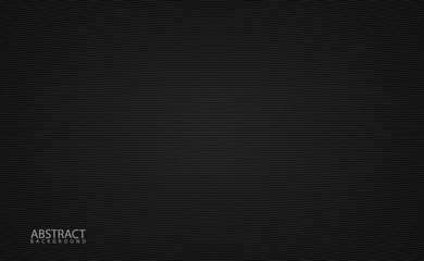 minimalist black background with wavy line