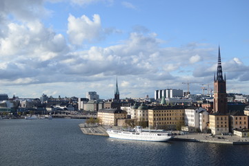 Obraz premium stockholm riddarholmen