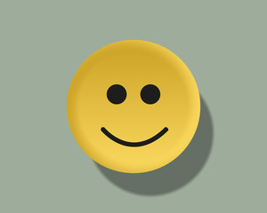 Classic smiling symbol