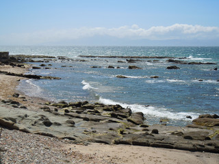 Fototapeta na wymiar Spiaggia vuota