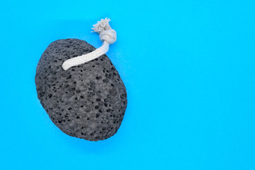Black pumice stone