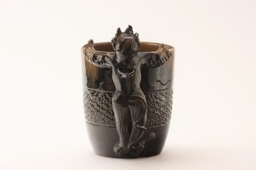 Soviet USSR Devil Mug back view