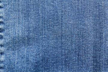 Fototapeta na wymiar Blue jeans denim texture background