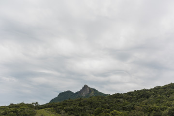 Pedra Branca mountain in Palhoça Santa Catarina Brazil