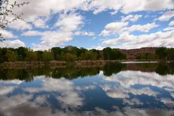 Fototapeta na wymiar Reflections in Arizona