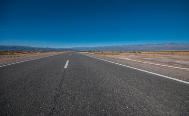 road in desert