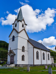 Torpo Church in Torpo, a small village in Ål municipality, in Buskerud County, Norway