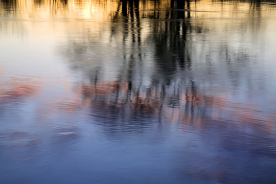 Toropa river near Toropets. Tver Oblast. Russia