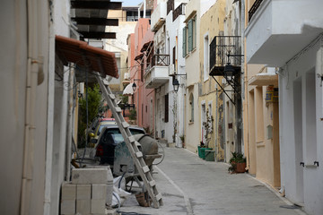 Gasse in Rethymnon, Kreta
