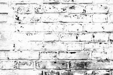 Obraz premium Brick texture with scratches and cracks