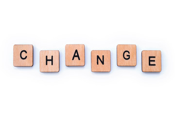 The word CHANGE