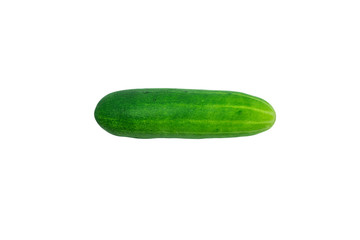 Fresh Cucumber isolated on white background, Cucumber texture
