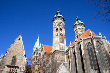 Fototapeta na wymiar Panorama Naumburger Dom