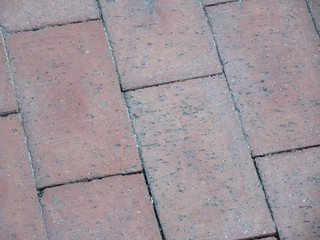 Pink Brick Walkway Texture Background