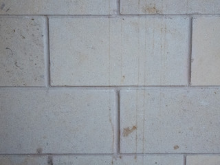 White Brick Texture Background