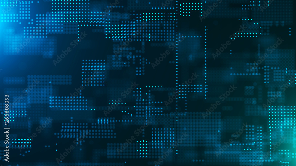 Fototapete abstract digital background. science background. technological background. matrix. binary code. fall