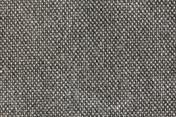 Close up background of grey fabric or abstract black fabric texture. Black background