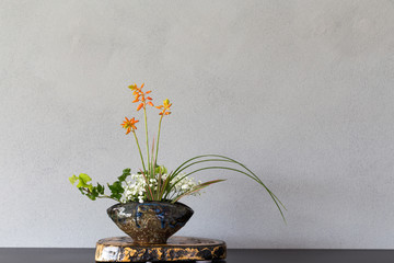 Japanese art of flower arrangement - Powered by Adobe