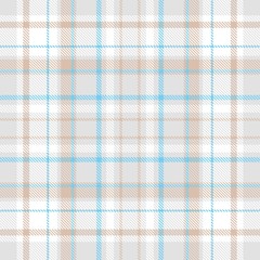 Tartan, plaid pattern seamless vector illustration. Checkered texture for clothing fabric prints, web design, home textile.	