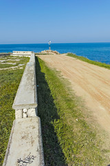 Coastline of Nea Poteidaia, Kassandra, Chalkidiki, Central Macedonia, Greece