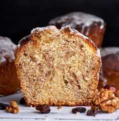 half of traditional Ukrainian pastries for Easter holidays