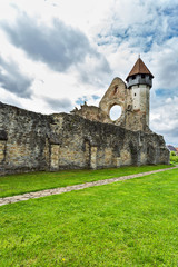 Cistercian order monastery abandoned in Carta, Sibiu county, in Romania