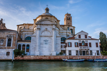 Fototapeta na wymiar San Geremia is a church in Venice, located in the sestiere of Cannaregio