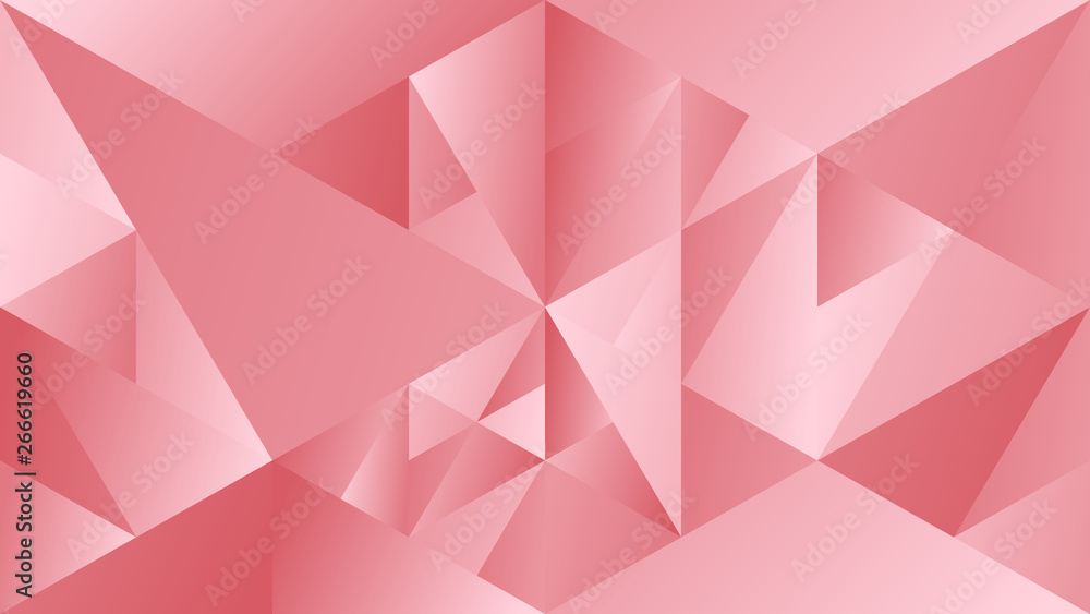 Poster dynamic gradient mosaic triangular background - abstract polygonal color vector illustration