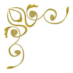 Isolated arabesque pattern image. Vector illustration design