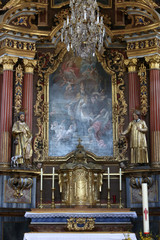 Fototapeta na wymiar Tabernacle. Eglise Saint-Nicolas de VŽroce.