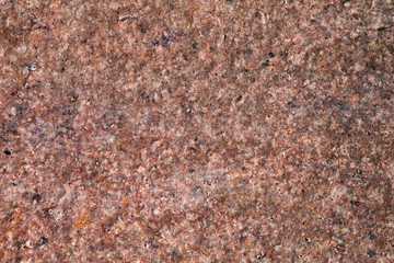 Rusty metal texture. Heavy corroded iron plate background with red brown rust.