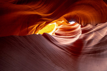 Obraz premium Lower Antelope Canyon in Arizona - most beautiful place in the desert - travel photography