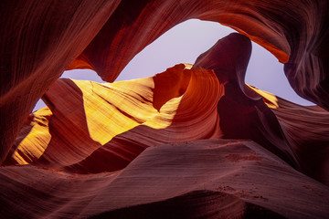 World famous Antelope Canyon - amazing scenery - travel photography