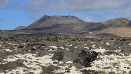 paysage volcanique de Lanzarote, Canaries