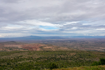 panorama of mountains