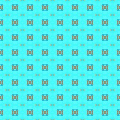 graphic with turquoise, peru and dark sea green colors. seamless background for photo products like wallpaper, curtains, gifts or invitation cards