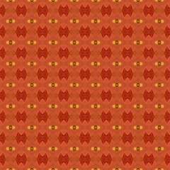 illustration with coffee, golden rod and firebrick colors. seamless background for self created products like curtains, gifts, invitations or clothes