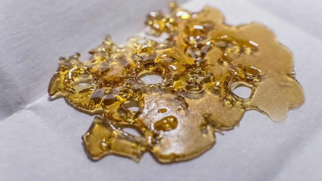 Guice Mix BHO Cannabis Shatter Extract, Alt View