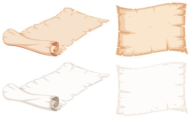 Set of paper roll