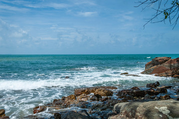 Lanta island beach Krabi , Thailand.