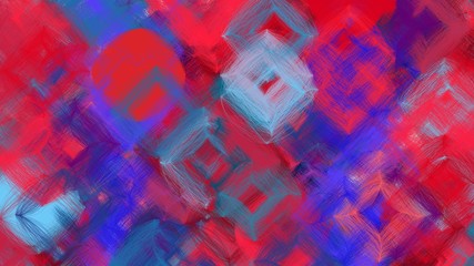 beautiful digital art with moderate pink, crimson and dark slate blue colors. dynamic and colorful abstract artwork can be used as wallpaper, poster, canvas or background texture