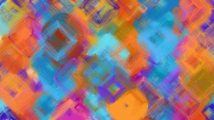 digital art abstract with peru, bronze and steel blue colors. colorful dynamic artwork can be used as wallpaper, poster, canvas or background texture