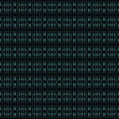dark seamless and tileable pattern with black, turquoise and dark slate gray colors. vintage graphic for wallpaper, prints, fabric tiles or wrapping paper