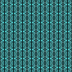 Fototapeta premium aqua marine, black and teal blue colors. dark seamless pattern for website background. vintage graphic for wallpaper, prints, fabric tiles or poster