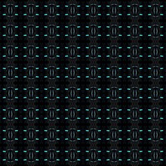 Fototapeta premium black, sky blue and teal blue colors. dark seamless pattern for website background. vintage graphic for wallpaper, prints, fabric tiles or poster