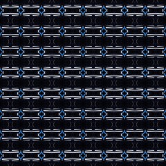 Fototapeta premium dark seamless and tileable pattern with lavender, black and dodger blue colors. vintage graphic for wallpaper, prints, fabric tiles or wrapping paper