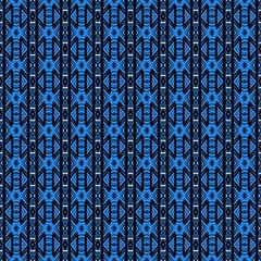 dodger blue, black and strong blue colors. dark seamless pattern for website background. vintage graphic for wallpaper, prints, fabric tiles or poster